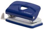 Q-CONNECT 10 lapos lyukasztó, kék/szürke