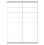 etibox Univerzális címkék 105x35 mm Etibox A4 100 lap