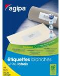 Agipa Univerzális címkék 38x21, 2 mm Agipa A4 500 lap