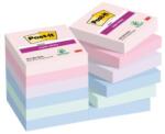 Post-it Super Sticky SOULFUL öntapadós jegyzettömb, 47, 6x47, 6 mm, 12 db 90 lapos jegyzettömb