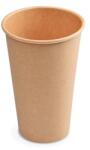 WIMEX Papírpohár (FSC Mix/PE) kraft Ø90mm 510ml `0.4L/16oz/XL` [50 db]