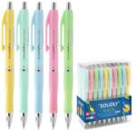 Junior Golyóstoll SOLIDLY TB 204-A Pasztell 0, 7 mm/kék, 5 szín keveréke