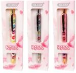 Cresco Golyóstoll Kiss 1, 0 mm dobozban, kék, mix