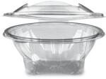 WIMEX Tál (rPET) tetővel, kerek, átlátszó, 1000 ml [50 db]