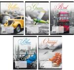 notes 560 lapos jegyzetfüzet, A5, átlátszó