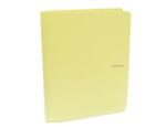 Karton PP 4 gyűrűs mappa, karton, PP, Pastelini, PP, sárga