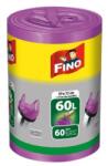 FINO Color 60 ℓ zipzáras tasakok, 13 mik. , 59 x 72 cm, lila (60 db)