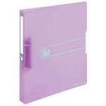 Herlitz 2-gyűrűs iratgyűjtő Herlitz PP 2, 5cm átlátszó lila