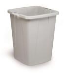 DURABLE Nagy kapacitású műanyag szemetes DURABIN 90 ℓ szürke