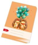 KRPA 524-es jegyzetfüzet, A5, 20 lap, vonalas