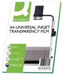 Q-CONNECT A4-es hátulról vetítő fólia, csomag. 50 db