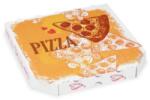 WIMEX Pizza doboz (mikrohullámú karton) E6 fehér nyomattal 26 x 26 x 3 cm [100 db]