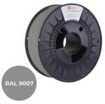 C-TECH Nyomdafűző (filament) C-TECH PREMIUM LINE, PLA, szürke alumínium, RAL9007, 1, 75 mm, 1kg 3DF-P-PLA1.75-9007