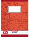 Herlitz 564 jegyzetfüzet, A5, vonalas, 70g/m2