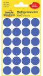 Avery Zweckform 18 mm-es kerek címkék, Avery, levehető, kék
