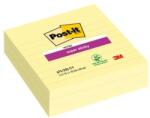 Post-it Super Sticky 101x101 sárga vonalas jegyzettömb