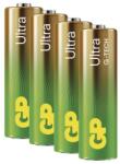 GP Batteries GP Alkáli elem ULTRA AA (LR6) - 4 db 1013224100