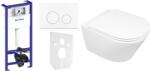 Oltens Set vas WC Oltens Jog 42001000, cadru încastrat Oltens Triberg 50001000, 45102000, 57102000, 49301000 (58302000)