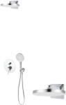 Oltens Set cap de duș Oltens Regna 37009100, baterie cadă-duș Oltens Molle 34100100, 39403100, 37109100, 39304100, 37200100 (36023100)