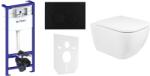Oltens Set vas WC Oltens Vernal 42502000, cadru încastrat Oltens Triberg 50001000, 45104000, 57104300, 49301000 (58305300)