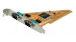 Roline VALUE 15.99. 2086 : : 2S-RS-232 PCI адаптер, 2x D-SUB 9, 16C550 (2S-RS232)