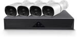 JORTAN NVR 4in1 5MP HD Biztonsági Kamera Kit (Fehér) | 4db (JRT-85146-POE)
