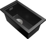 Gamma Decor 2850, 1 rekeszes gránit mosogató 280x500x207 mm, fekete, GMA-ZLE000154 (GMA-ZLE000154)