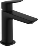 Hansgrohe Logis, karos mosdócsaptelep 110 Fine CoolStart lefolyókészlettel húzóval, fekete matt, HAN-71254670 (HAN-71254670)