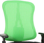 Topstar Irodai forgószék Head Point P - BC04 fekete-zöld / Karfa nélkül / Parketta görgő