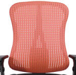 Topstar Irodai forgószék Head Point PX fejtámlás - BC01 fekete-piros / Állítható magasságú karfával / Parketta görgő