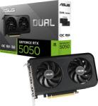 ASUS GeForce RTX 5050 Dual OC 8GB GDDR6 128bit (DUAL-RTX5050-O8G/90YV0N72-M0NA00) Videokártya