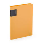 KARTON P+P Műanyag gyűrűskönyv A/4, 4 gyűrűs, VERDE, mustársárga (KPP-2-855) - officetrade