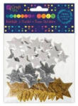 DP CRAFT Dekorgumi, öntapadós, csillagok, 45 db-os (DPC-KSPI-067) - officetrade