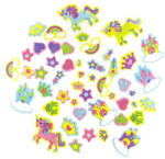 DP CRAFT Dekorgumi, öntapadós, unikornisok, 50 db-os (DPC-KSPI-401) - officetrade