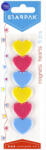 STARPAK Szív alakú mágnes szett, 6 db-os (STK-481540) - officetrade