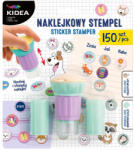 DERFORM Matrica nyomda 150 db matricával, Kidea (DFM-NS150KA) - officetrade