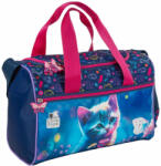 DERFORM Cleo and Frank sporttáska, 35x21x15cm, CF43, cicás, kék (DFM-TPBCF43) - officetrade