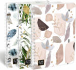 LIZZY CARD Love spirál füzet A/5, kockás, 80 lapos, többféle minta (LIZ-23088399)
