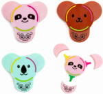 DERFORM Szövegkiemelő, 3 az 1-ben, 3 féle állatmintával, Kidea (DFM-ZF3W1KAD) - officetrade