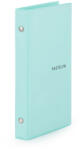 KARTON P+P Műanyag gyűrűskönyv A/6, 2 gyűrűs, vonalas jegyzetlapokkal, 100 lapos, PASTELINI, pasztell zöld (KPP-5-28820) - officetrade