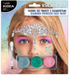 DERFORM Arcfesték, tégelyes, strasszkövekkel, Princess, Kidea (DFM-FDTZKDKA) - officetrade