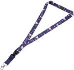 KARTON P+P Balerina kulcstartó, nyakba akasztós, 46x2cm, sötétkék-rózsaszín (KPP-9-19924NN) - officetrade