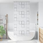vidaXL 142847 80x240 cm model pătrate Perdea de dus