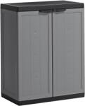 Keter Dulap pentru balcon sau garaj, din polipropilena negru/gri Keter Jolly, 1 raft reglabil, 68x39x85 cm, inchidere cu lacat (242871) Raft