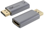 PremiumCord Adapter Displayport - HDMI M/F, 8K60Hz, 4K@144Hz (KPORTAD30) (KPORTAD30) - aqua