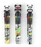 Nebulo Panda 10 színű golyóstoll (NEBULO_DTG-10COL-007) (NEBULO_DTG-10COL-007)