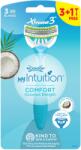Wilkinson Sword Eldobható borotva nőknek My Intuition Comfort Coconut Delight 3 + 1 db
