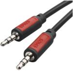 EMOS 2335050010 audio kábel 1, 5 M 3.5mm Fekete, Vörös (SM5001)