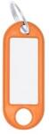 WEDO Kulcscímke, 10 db, narancs (UW011) (UW011)