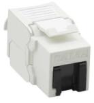 Valueline Keystone csatlakozó, CAT6a, RJ45, UTP, szerszám nélkül szerelhető, fehér (26.99. 0377-50) (26.99.0377-50)